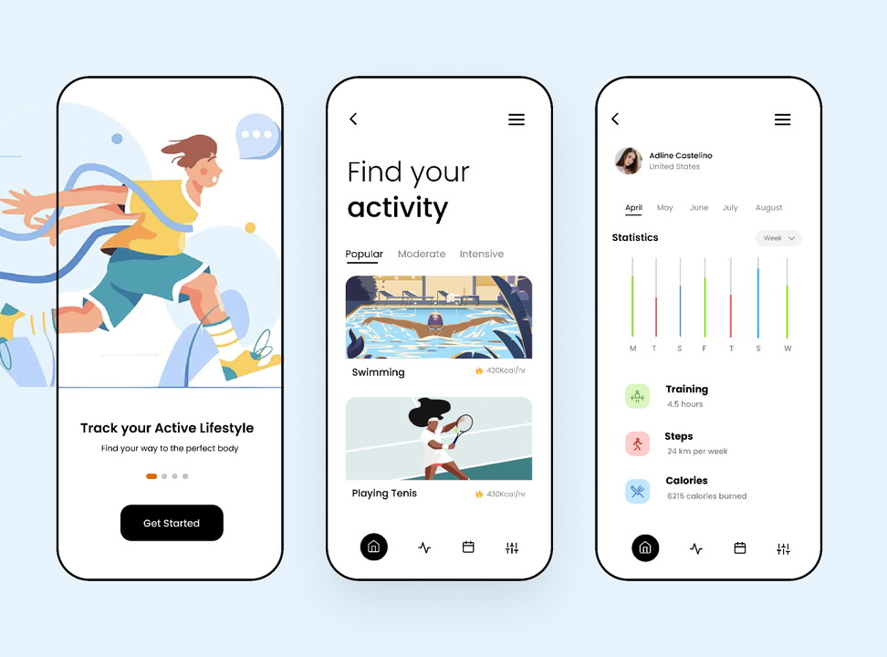 Mobile Fitness App